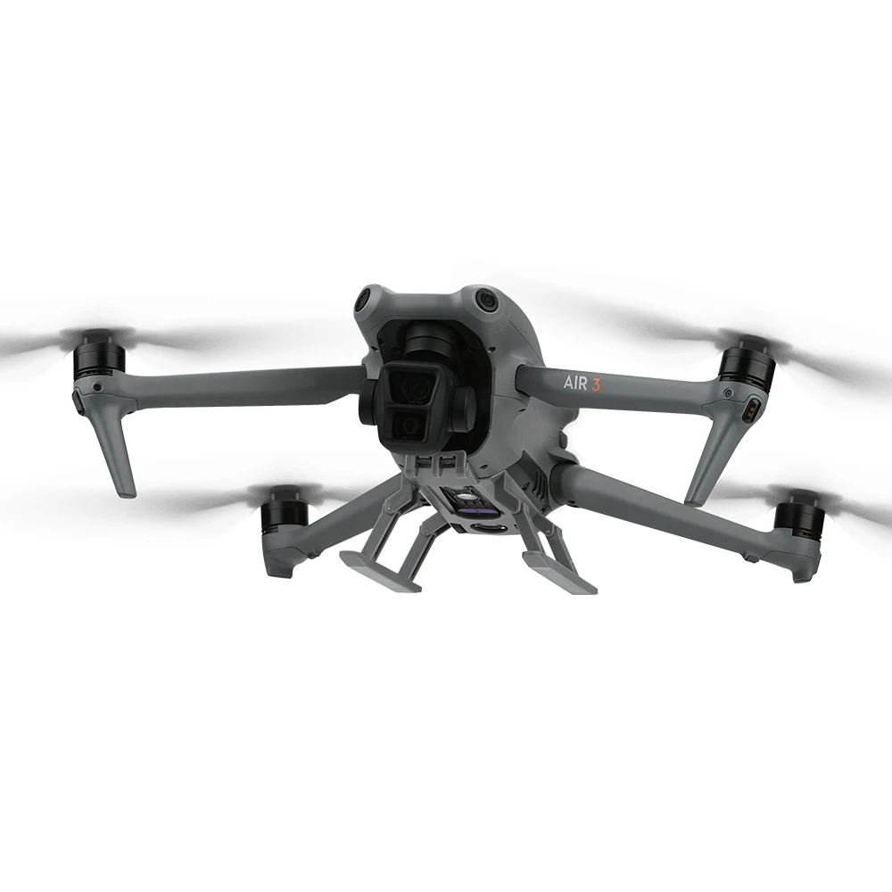 Cocok untuk Dji Air3 Tripod lipat Mavic Air 3 aksesoris Tripod Sled roda gigi pendaratan penambah tinggi