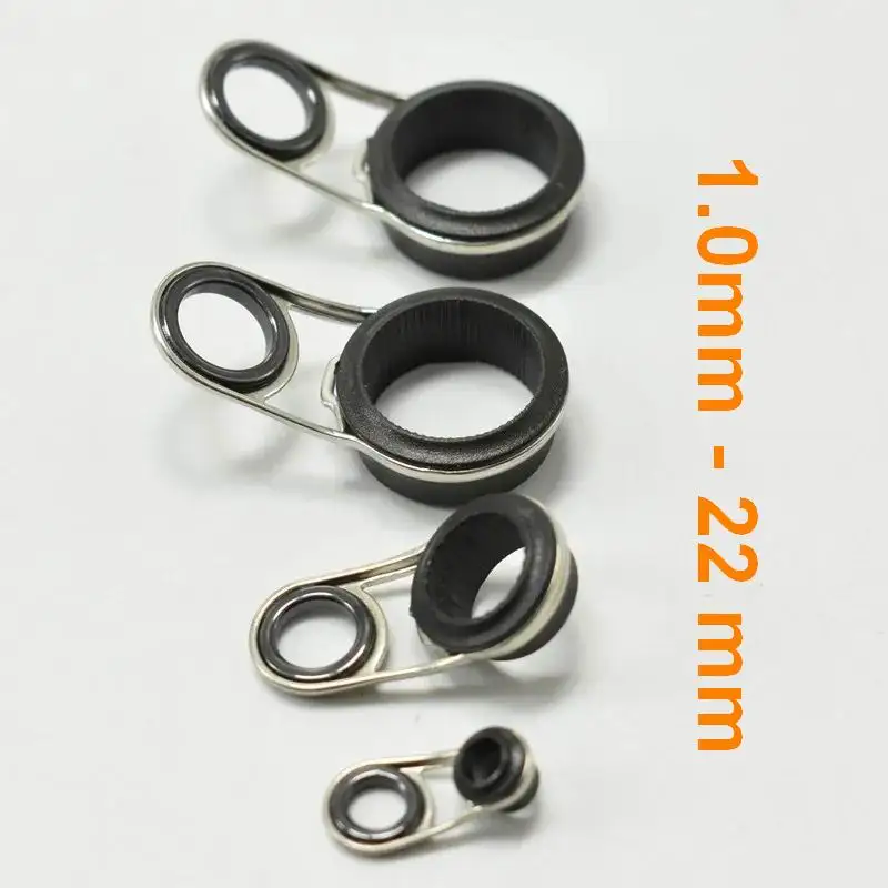 SG09 Newest TM Rings Rock Fishing Rod Side Line Guide Ring Guides Side Guide Sizes Send Message Rod Hole Size 1mm to 21mm