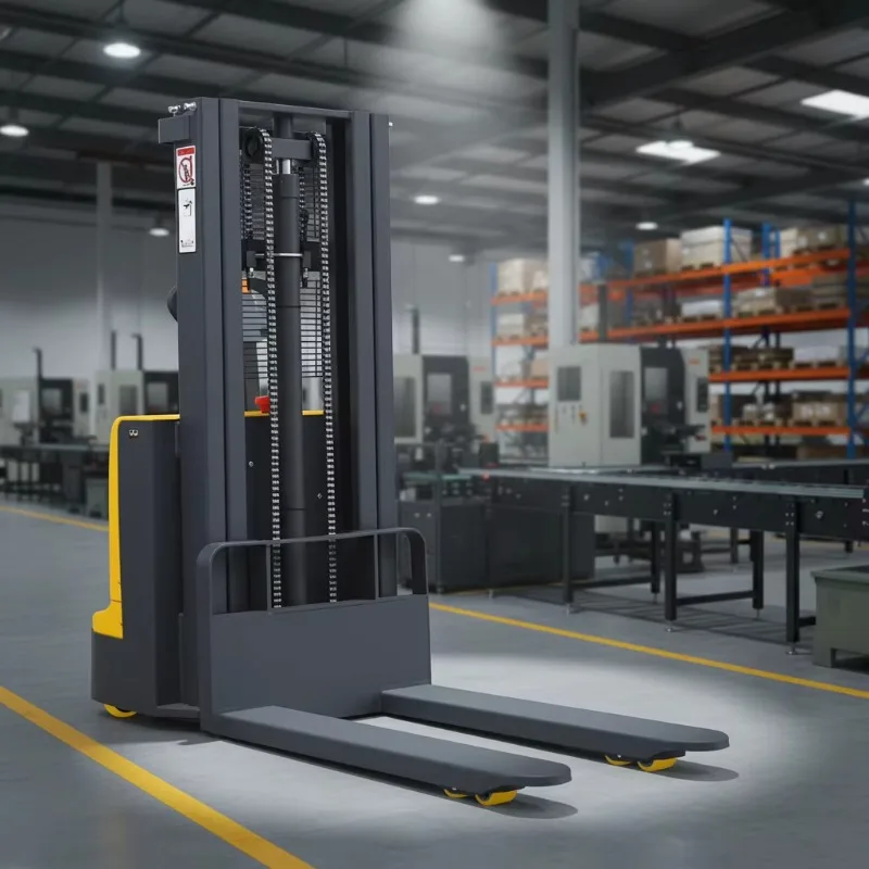 High Efficiency Energy Saving Heavy Duty Industrial CE Certified High Quality Management Electric Stacker
