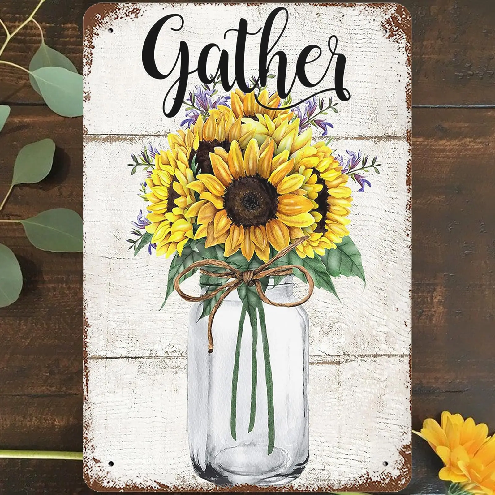 Vintage Metal Tin Sign 8