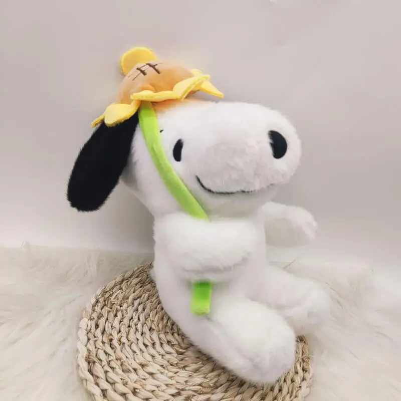 2025 Cartoon Cute Snoopy Peluche Per Bambini Anime Peluche Bambola Kawaii Per Bambini Bambola Ragazza Vacanza Regalo A Sorpresa