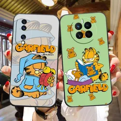 Cartoon Image G-Garfield Phone Case For HUAWEI P30 P20 Y9 Y7 Y7A Y6P NOVA 9 8I 7I 3I 2I SE HONOR 90 20 X9A X8 X7 X7A 9X 8X Case