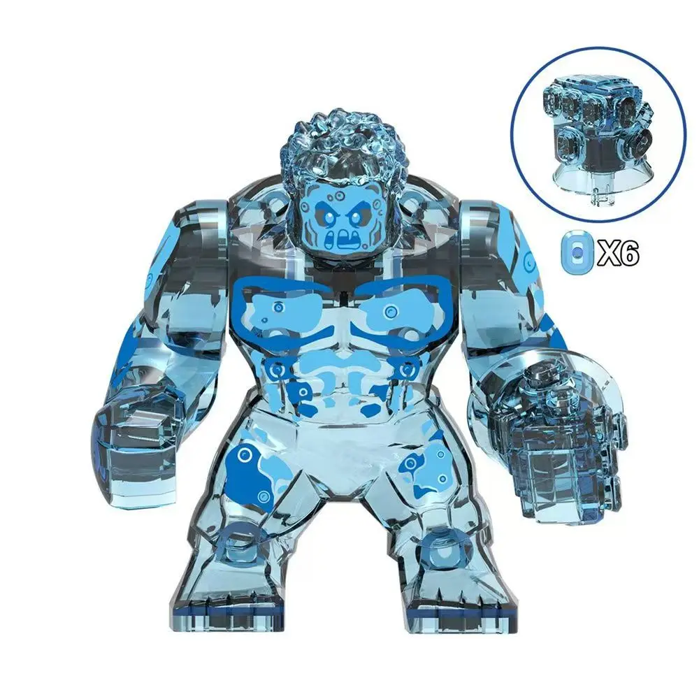 Blind Box Big Building Blocks Killer Croc Bane Olog-hai Troll Orc Action Figures Puzzle Collection Model Doll Bricks Toy Gifts view 4
