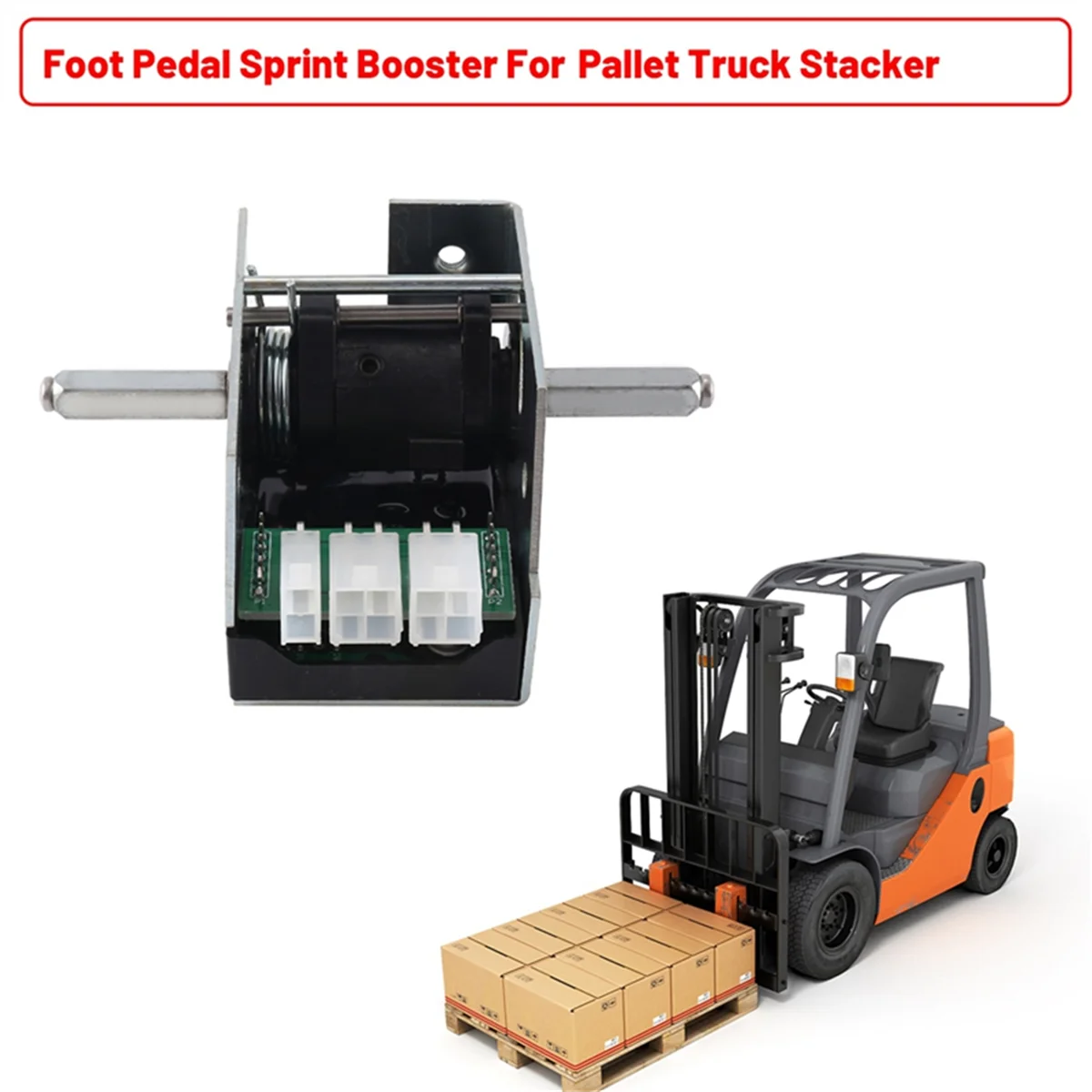 Electric Accelerator Handle Forward and Reverse Knob Switch ET124-CAN 12-36V for Curtis Pallet Truck Stacker