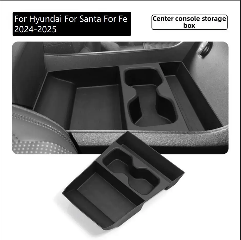 

Car Storage Box Center Console Tray TPE Construction Space-saving Design Optimizes Interior Space Reduces Clutter
