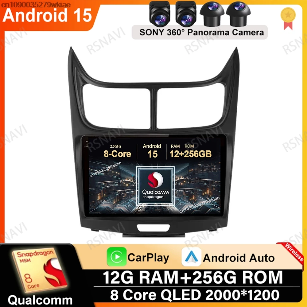 

Android 15 для Chevrolet Sail 2009 2010 2011 2012 2013 Qualcomm DSP 4G LTE Viedo Player BT Стерео Мультимедийный головное устройство Авторадио