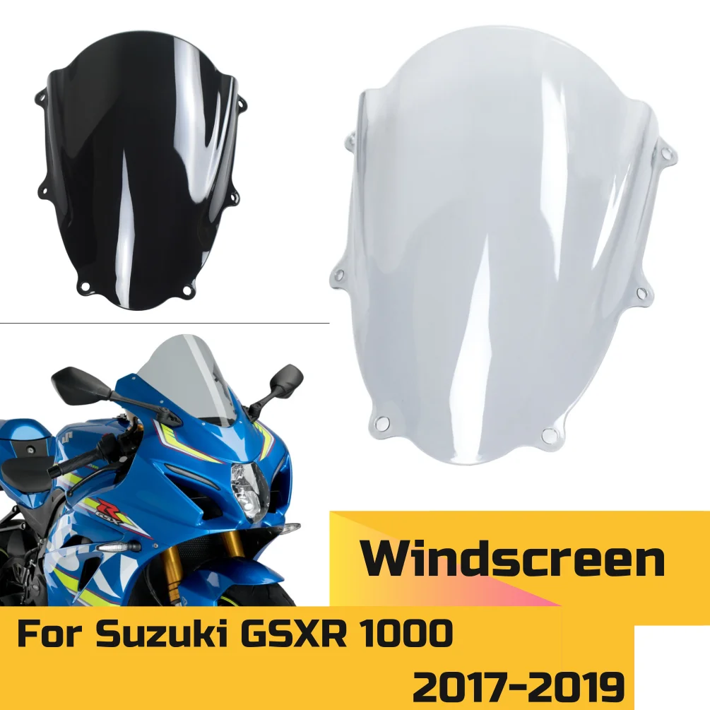gsxr1000-gsx-r1000-para-brisas-defletor-de-vento-escudo-de-tela-de-ar-para-suzuki-gsxr-1000-2017-2024-acessorios-da-motocicleta