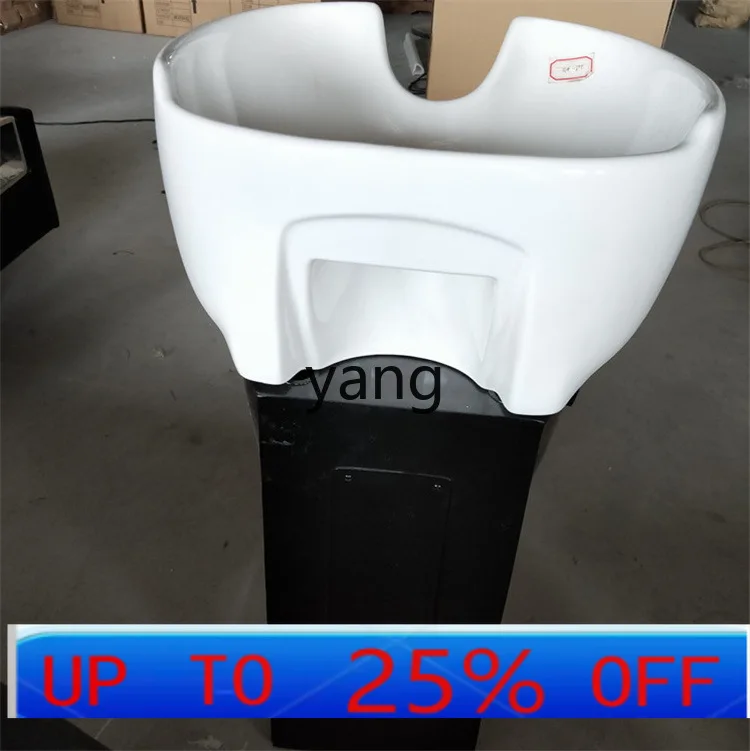 

CX barber shop special semi-reclining hairdressing flush bed barber shop hair care shampoo bed