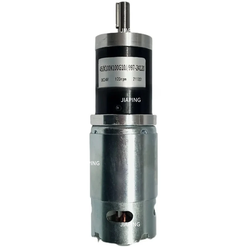 

Suitable for 997 DC planetary gear reducer motor 24V12 low-speed high-torque forward and reverse adjustable central axis motor