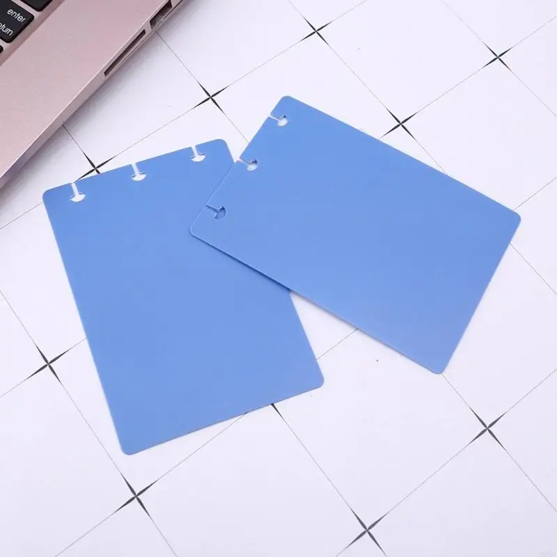 W89C B5 Tamaño cuaderno colorido Cubierta cuaderno con Divisor revista hongos hongos