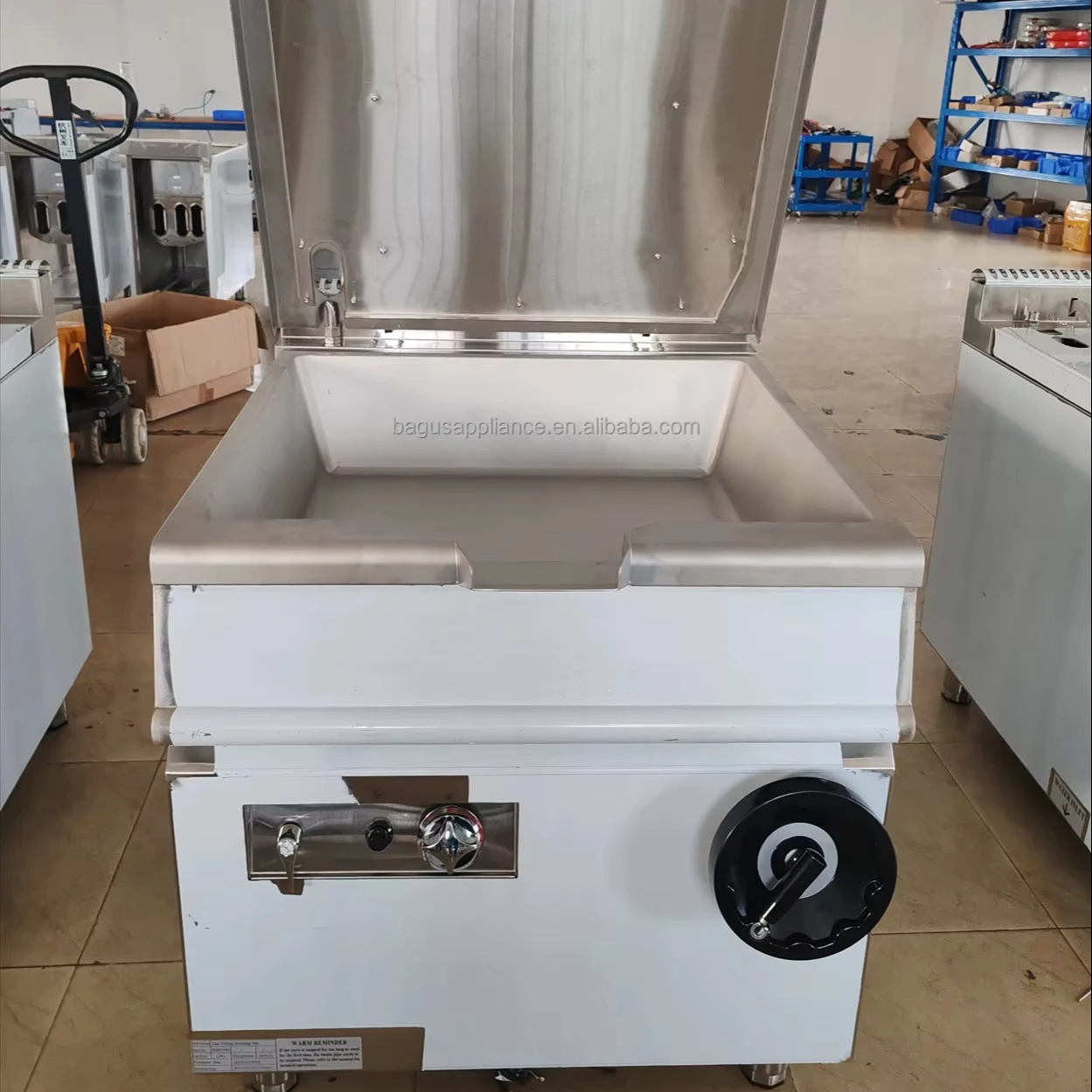 Good Price Commercial Electric Tilting Braising Pan Large Flat Frying Pan Industrial Big Cooking Equipment