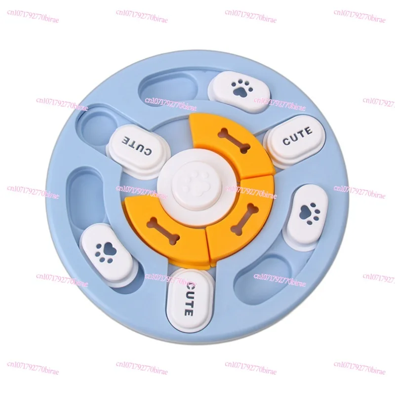 

Popular Dog Educational Toys Feeder Anti-choking Training Slow Food Pet Supplies Bowl Basin