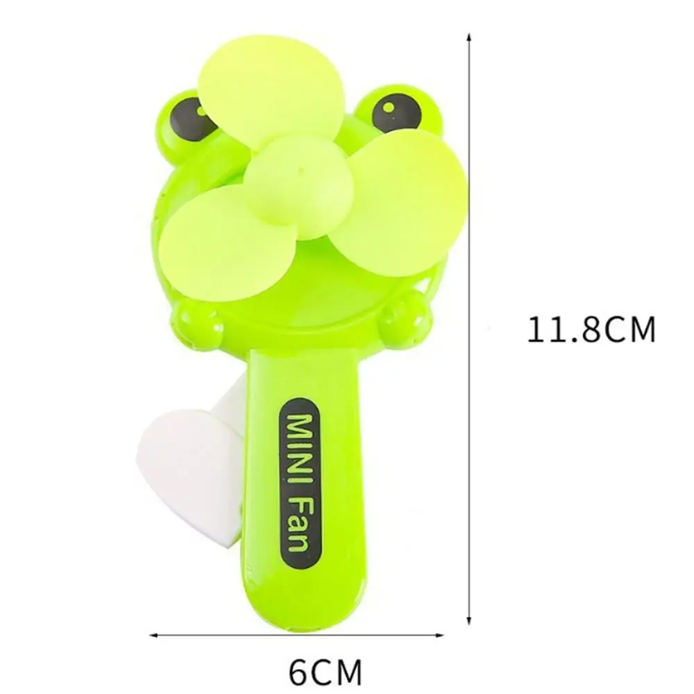 5Pcs New Mini Summer Hand Pressure Fan Cartoon Portable Birthday Gifts Fan Party Toys Gift Fan Kids Adult
