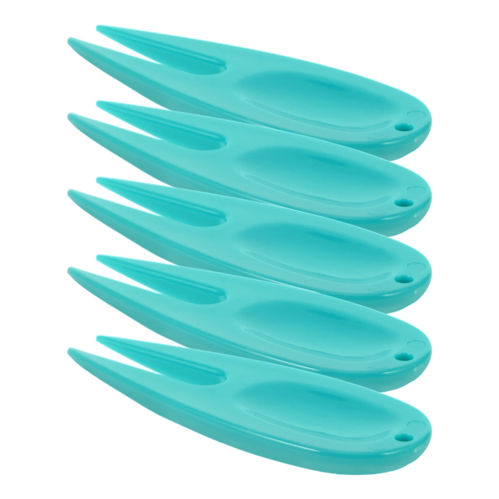 

5Pcs Golf Divot Repair Tool Practical Design Lightweight Durable Divot Fork for Golfers Golfs Marker