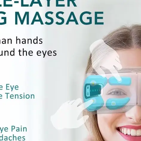 

Electric Smart Eye Massager Instrument Hot Compress Vibration Rechargeable Bluetooth Music Eyemask Fatigue Relief Help Sleept