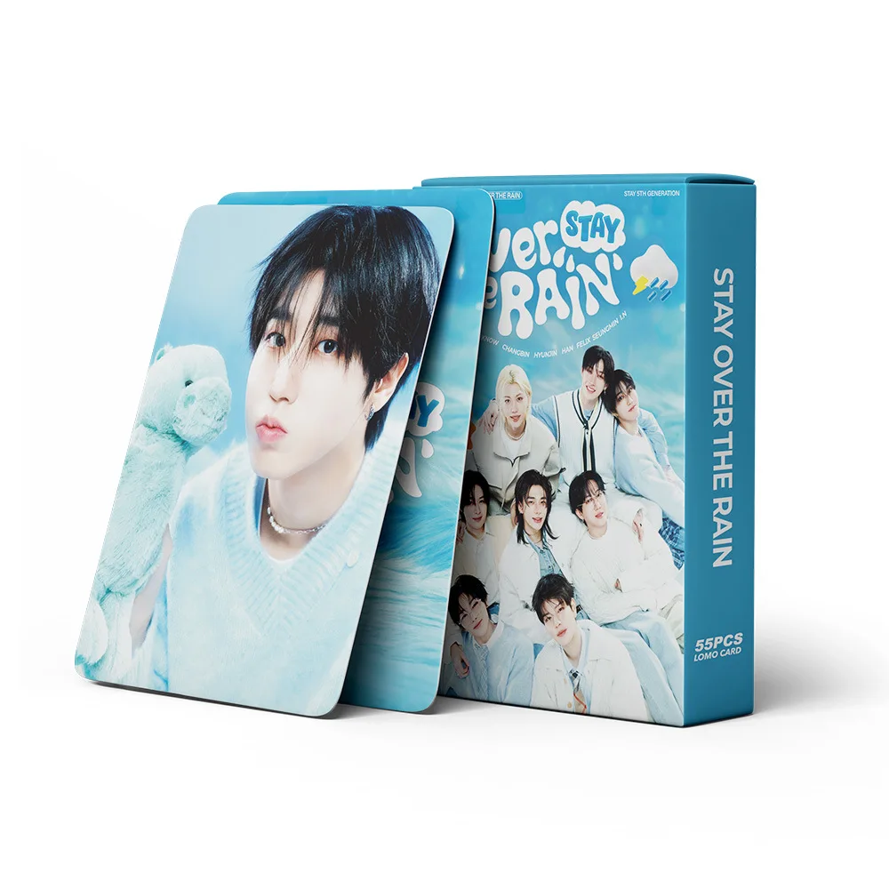 

55 шт./компл. Kpop Idol SK карты фотокарта новый альбом 5th FanClub остаются над дождем открытка коллекция фанатов подарок