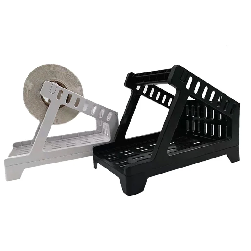 حامل ملصقات لفافات الطابعة ، ملصقات مطوية ، 2 في 1 ، سطح المكتب ، موزع ملصقات Themal ، قابل للفصل ، 4x6