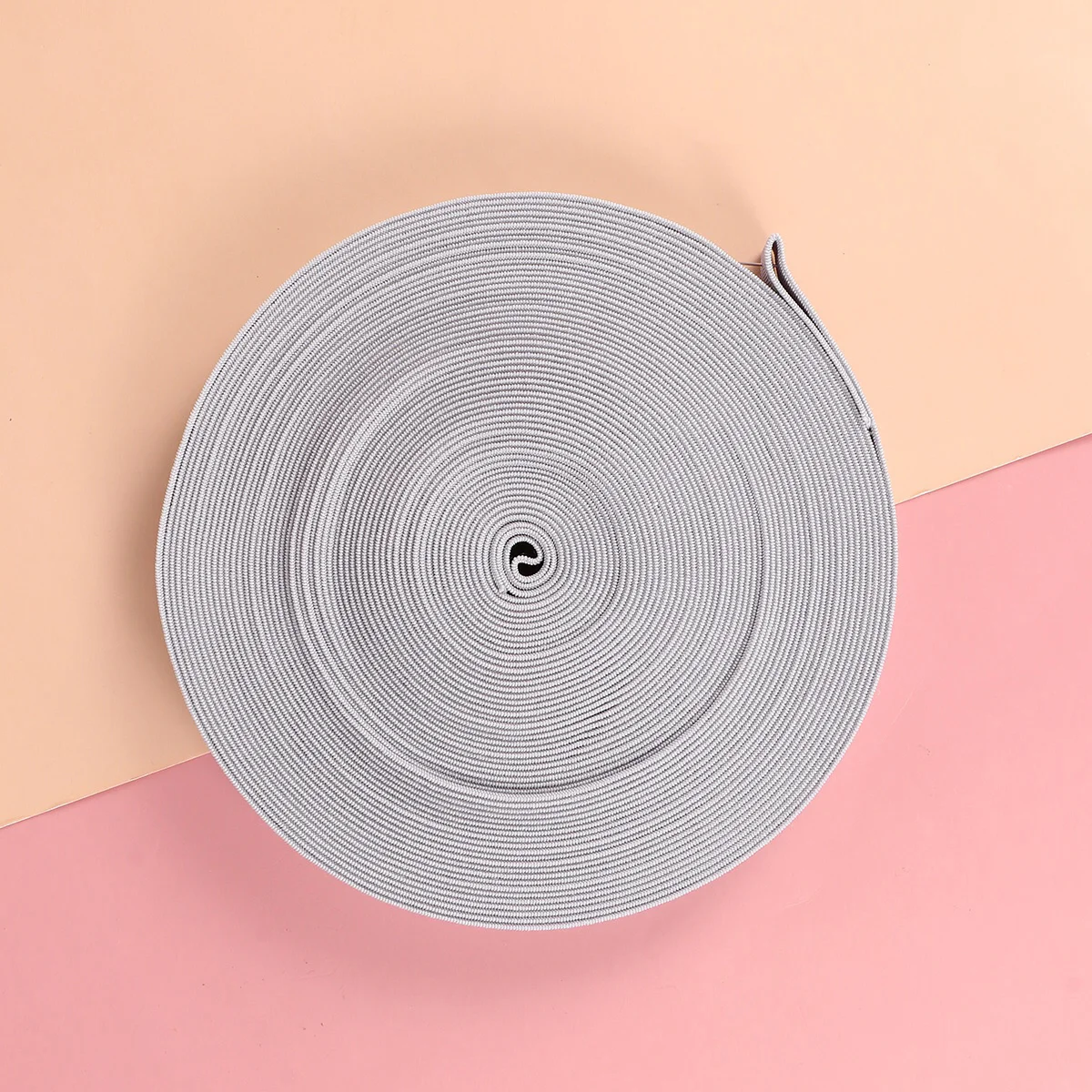 

16M Roll Thickened Plain Elastic Band 1.5Cm Width Grey For Diy Shoes Accessories Repair Craft Sewing Supplies Replacement Parts