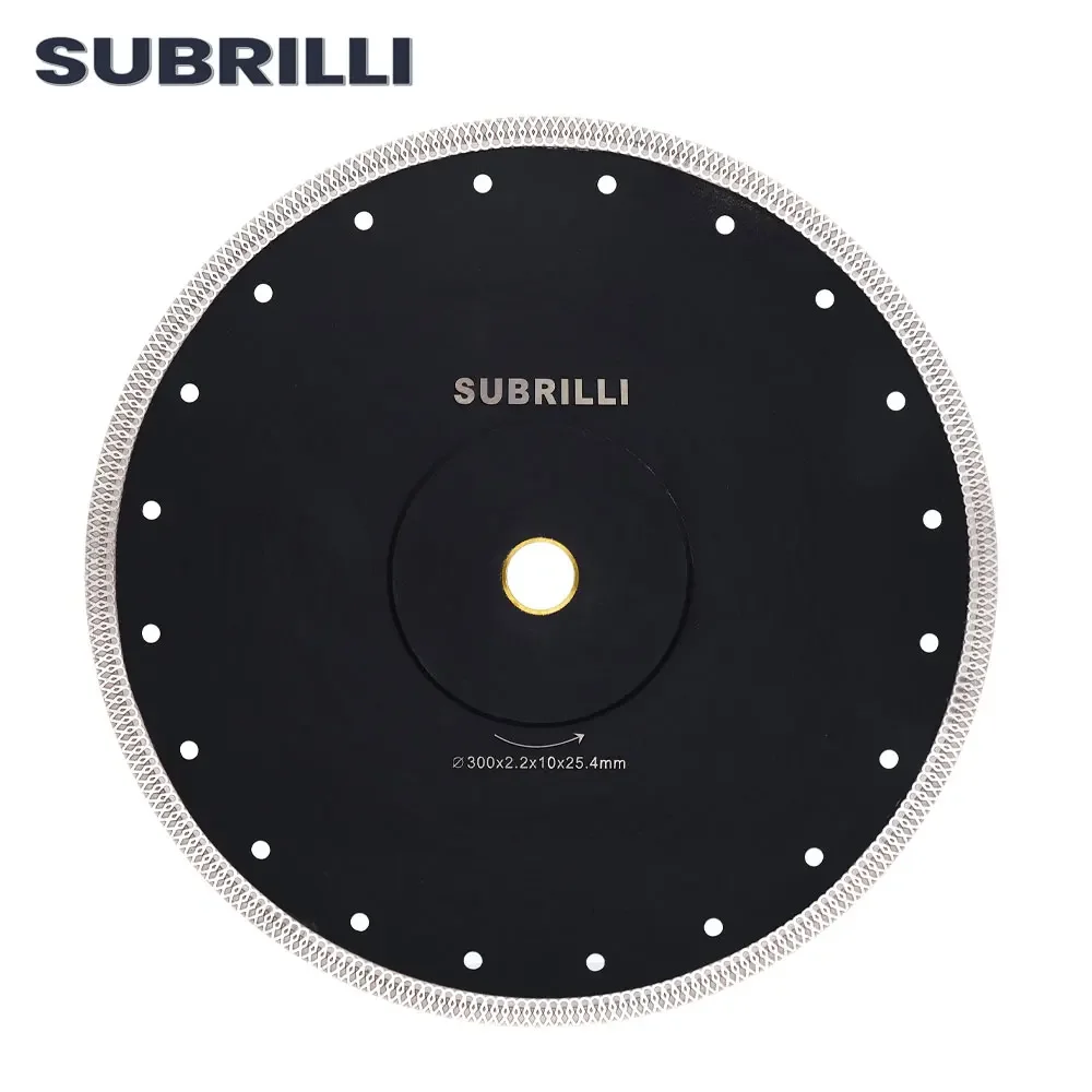 SUBRILLI 300mm Super Thin Diamond Saw Blade 12