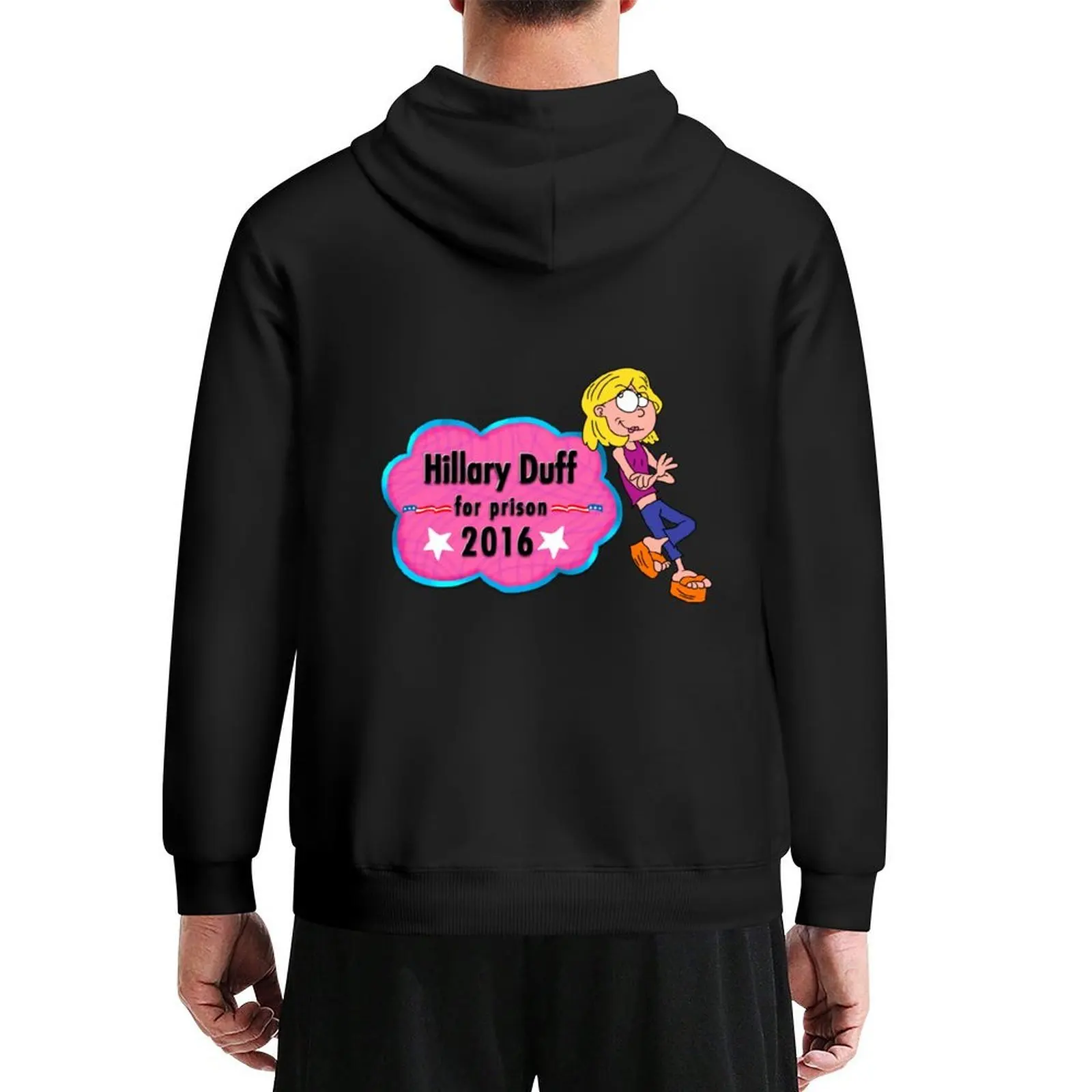 

HILLARY DUFF 4 PRISON Hoodie men clothing autumn clothes clothes for men fashion men mens hoodies