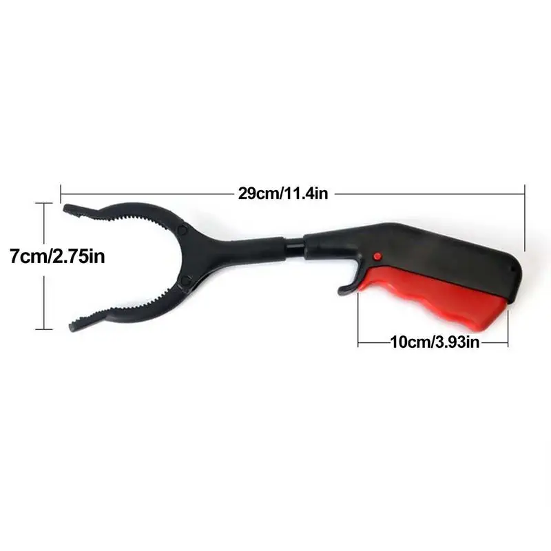 30cm Garbage Pick Up Tools Foldable Gripper Extender Hand Tools Litter Reachers Pickers Ergonomic Reach Trash Clamps Grab