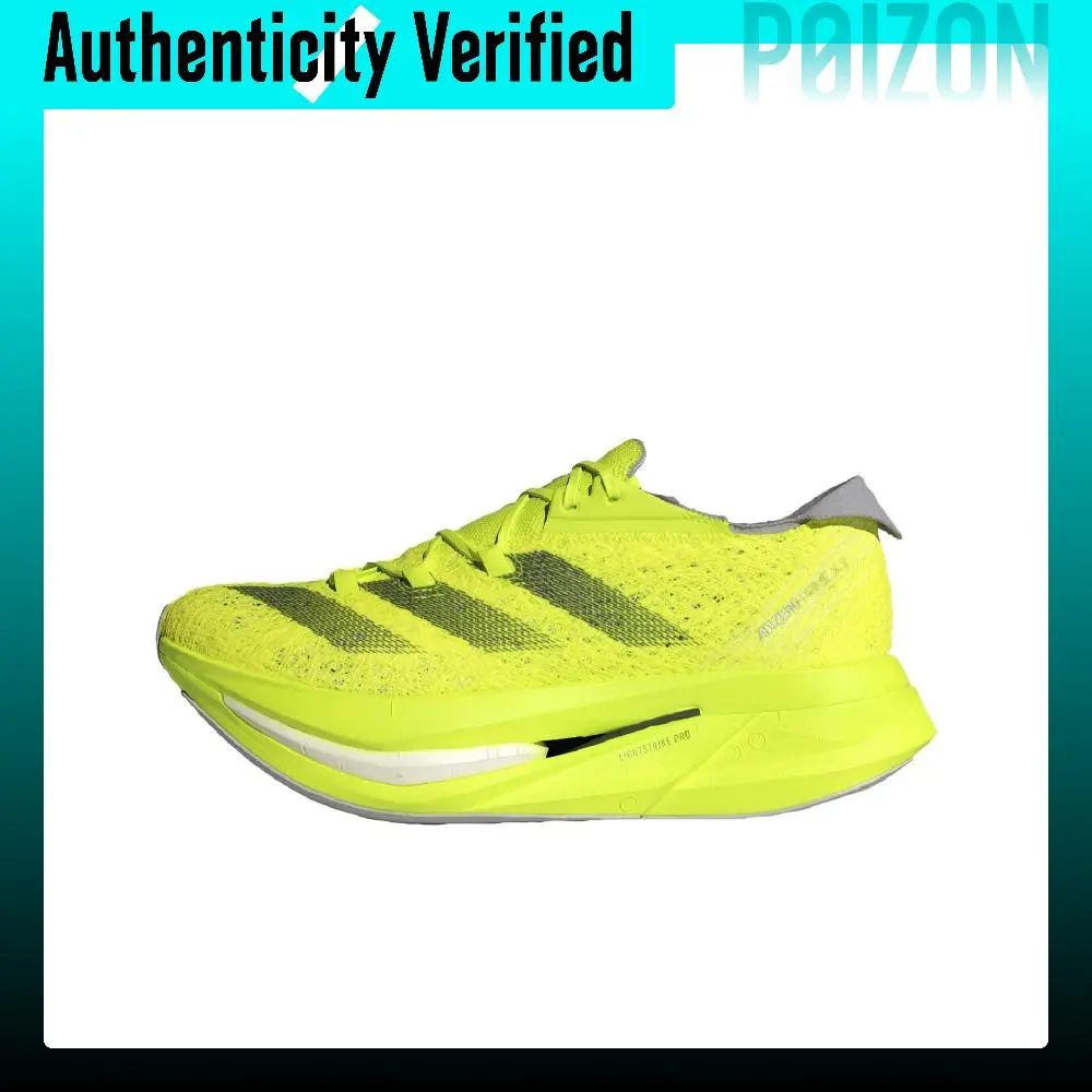 Adidas ADIZERO PRIME X 2 STRUNG Low top Casual Marathon Running Shoes Unisex Yellow IH5683