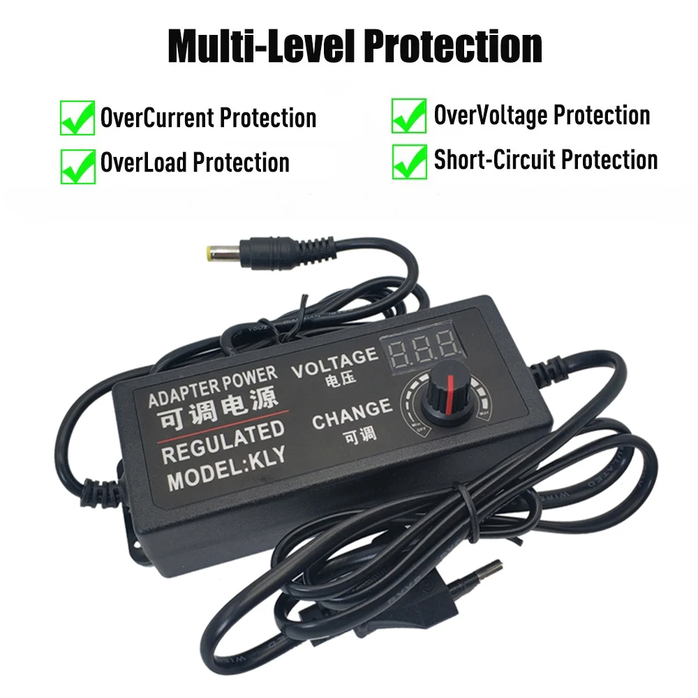 Transformador ac 220v 110v para dc 3v 9v 12v 24v transformadores ajustáveis 1a 2a 3a 5a 10a ac 220 110 v para dc 3 9 12 24 v transformadores