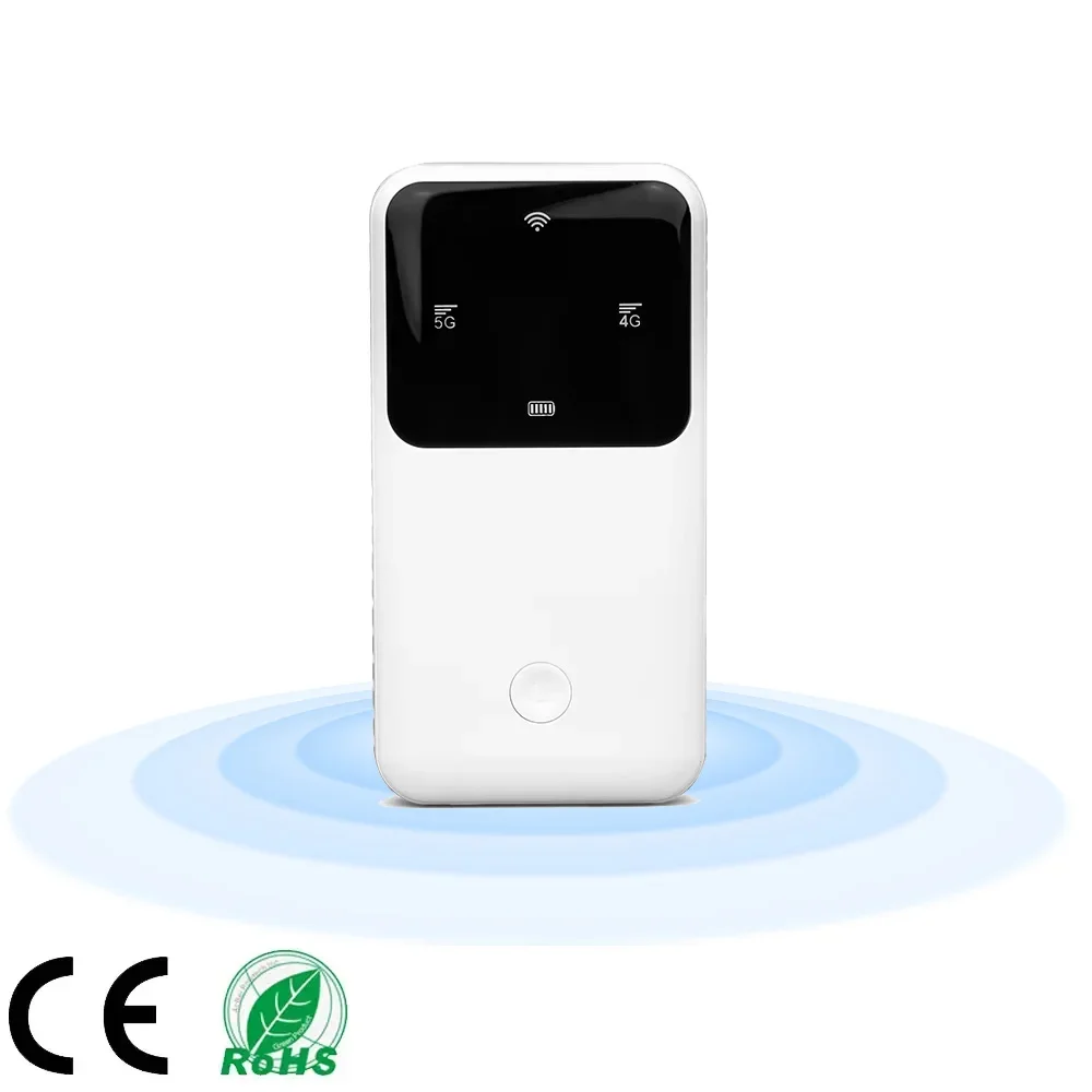 Hoge Kwaliteit 10000Mah Optionele 50M Draadloze Dekking Cloud Internet Mifi 5G Draadloze Router Sim Mifi