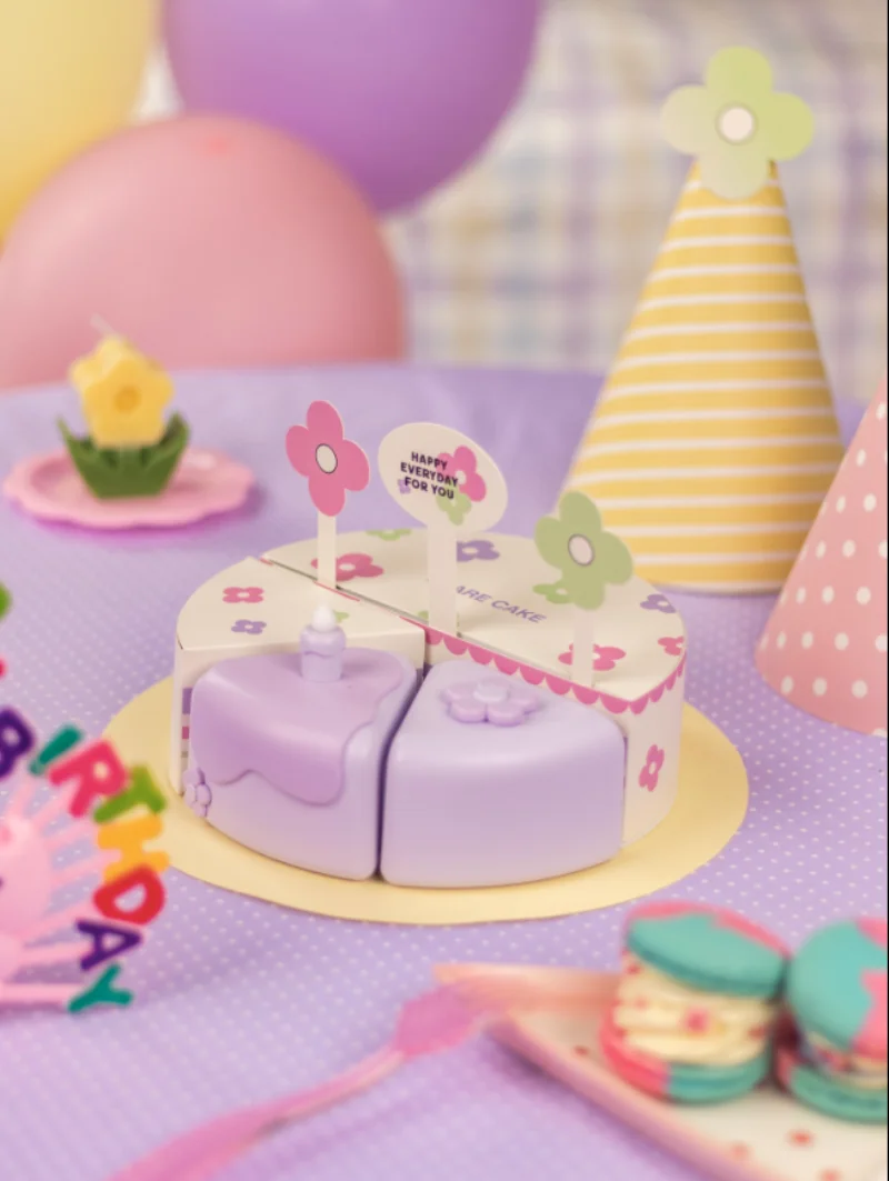 MARtube Share Cake TWS Bluetooth Speaker Electronic Candle Nightlight Wireless Speaker Sound Recorder Birthday Gift for Girl view 2