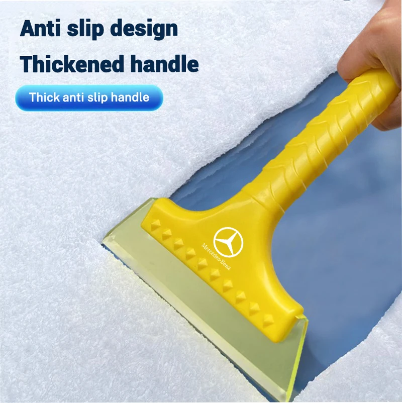 Thickened Handle Car Snow Removal Shovel Portable Snow Frost Cleaning Tools Ice Wiper For Mercedes Benz W203 W204 W205 W176 W16