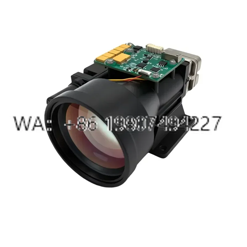 for Industrial 15km 1.54m Class I Eye-Safe Long Range Rangefinder Module 50mm Receiver 500J LRF1525CA