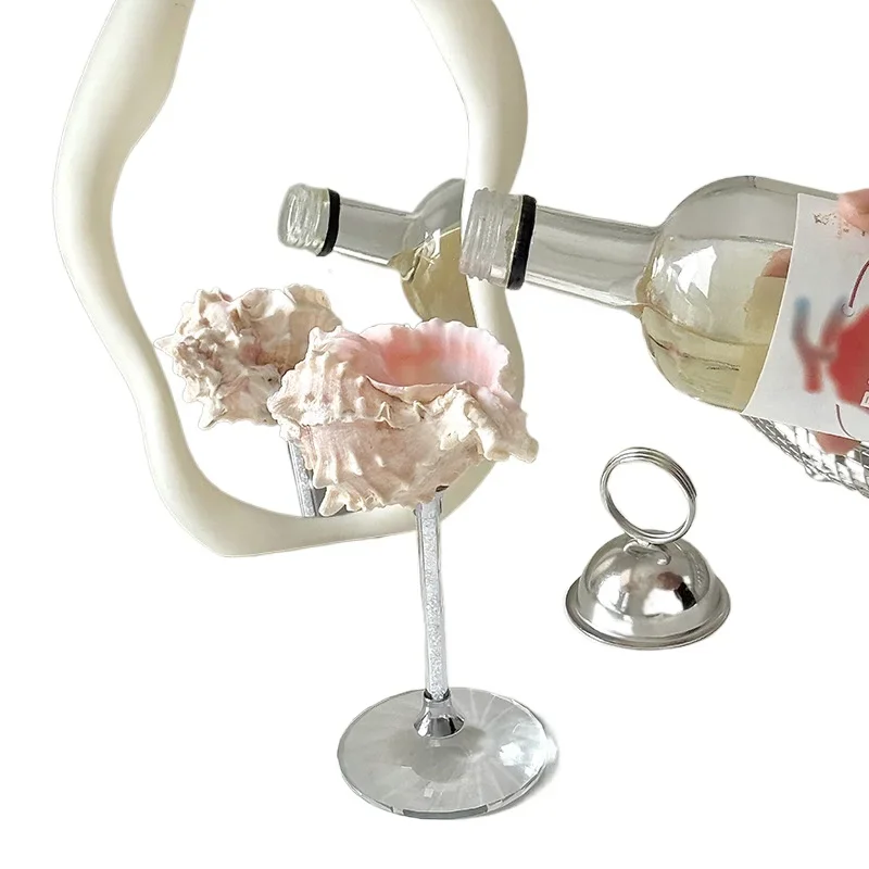 

Silver snail wedding toasting cup high-end wedding gift cup bar bartending cup wine set high value