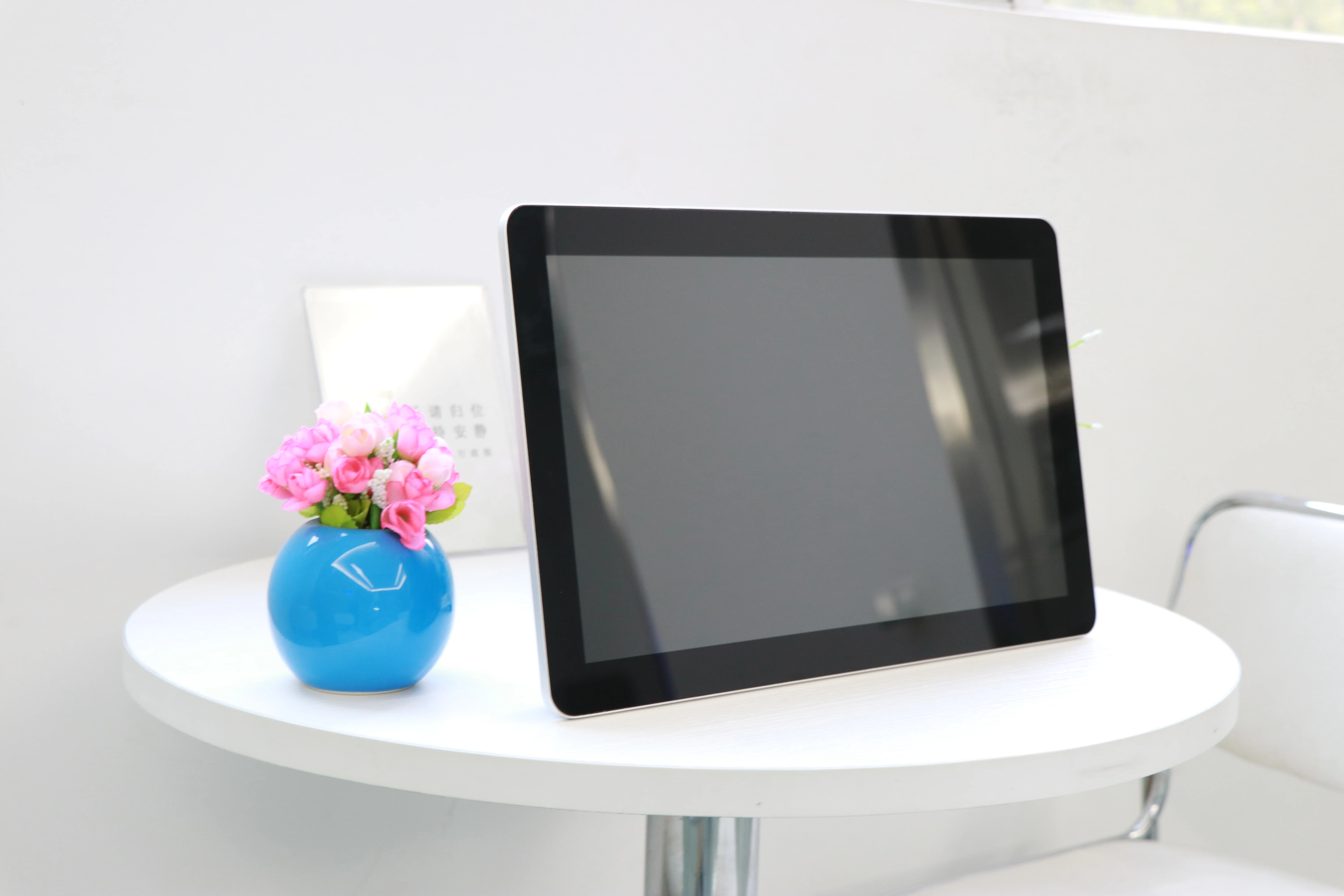 Monitor touch screen LCD LED IPS da 15" 15,6 pollici, monitor touch a schermo piatto completo da 15,6 pollici per casa intelligente