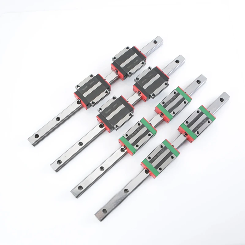 Guia Linear, Slider HGH EGH CA 15/20/25/30/35/45 Flange, Quad, Super Hard