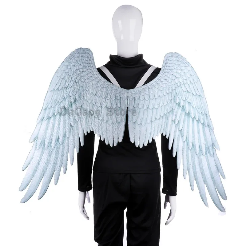 Hazbin Emily Hotel Cosplay Costume Seraphim Angel Halo Wing Women Fancy Dress Outfit Halloween Uniform Hasbin Hazubin Suit
