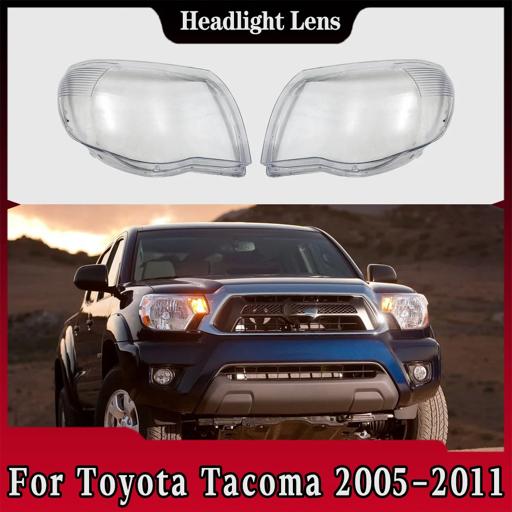 

For Toyota Tacoma 2005 2006 2007 2008 2009 2010 2011 Car Headlight Shell Replacement Headlight Cover Headlamp Lens Headlight