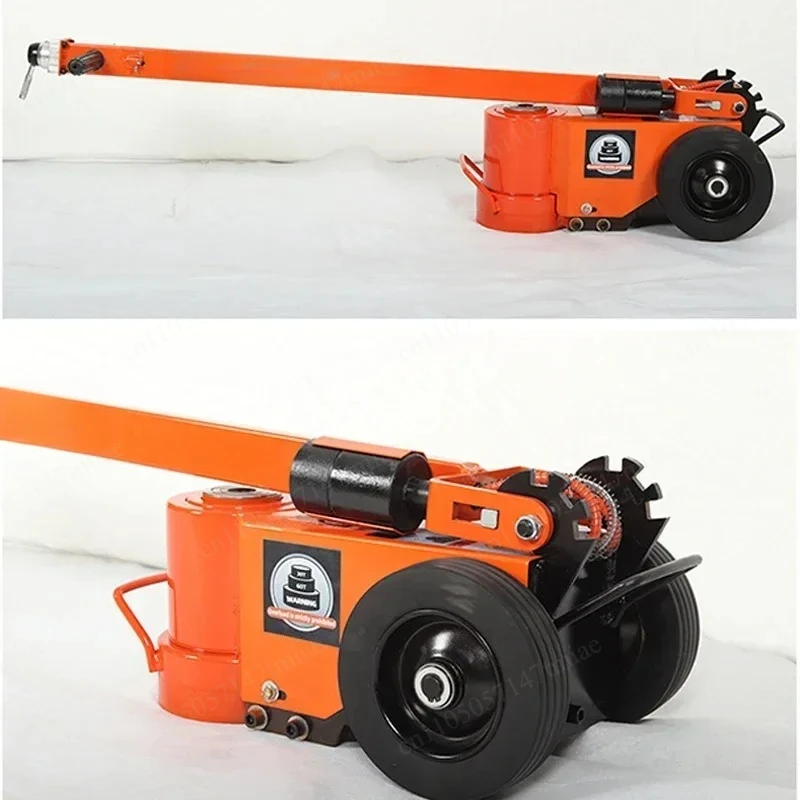 220v Electric 0.8-1.2Mpa Pneumatic Jack 30 Tons New V Big Car Hydraulic Thousand Gold Top Double Section Auto Repair