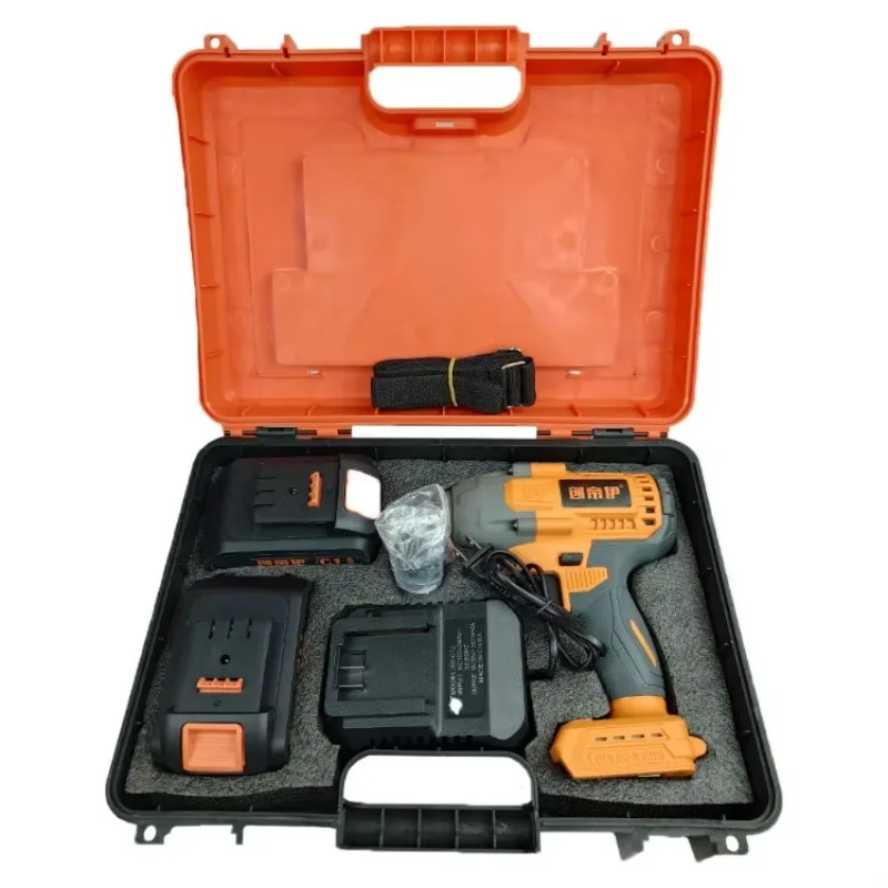 

24V Brushless Cordless Impact Wrench 1/2 Inch 500N.m High Torque 4.0Ah Li-ion Battery 2400W Portable Industrial Power Tool