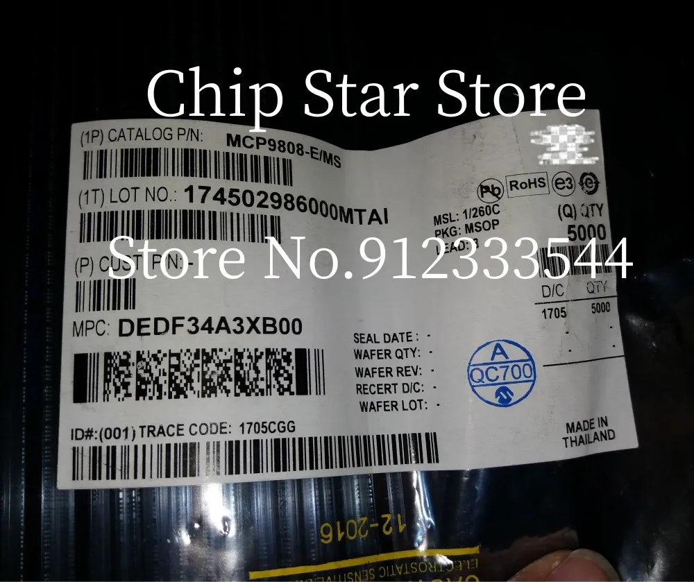5-100 قطعة MCP9808-E/MS MCP9808T-E/MS MCP9808 MSOP8 استشعار درجة الحرارة IC 100% جديدة ومبتكرة #3
