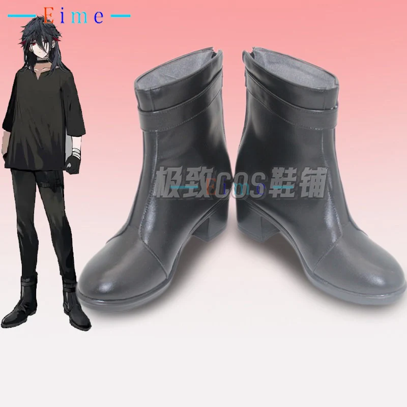 

Обувь для косплея Seraph Dazzlegarden, реквизит для косплея Vtuber, обувь из искусственной кожи, карнавальные ботинки на Хэллоуин, изготовленные на заказ, большие размеры