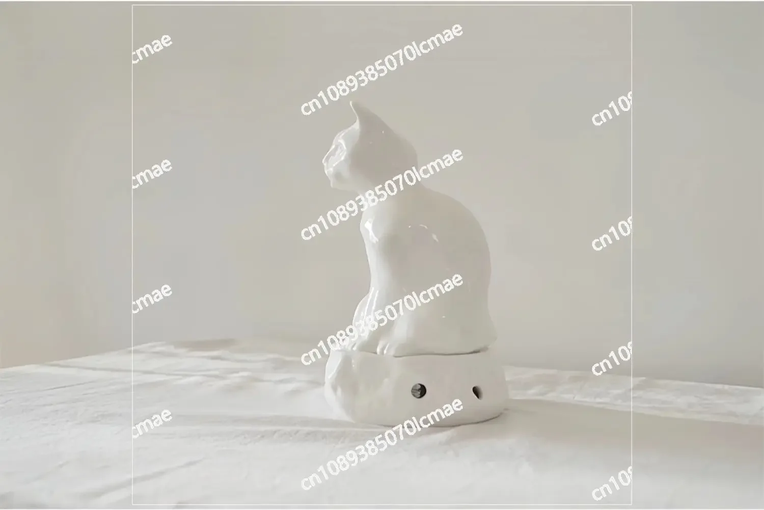 Thread Incense Burner for Stove Decoration, Adv Creative Niche, Kitten, Mimi, Cat, Insertion