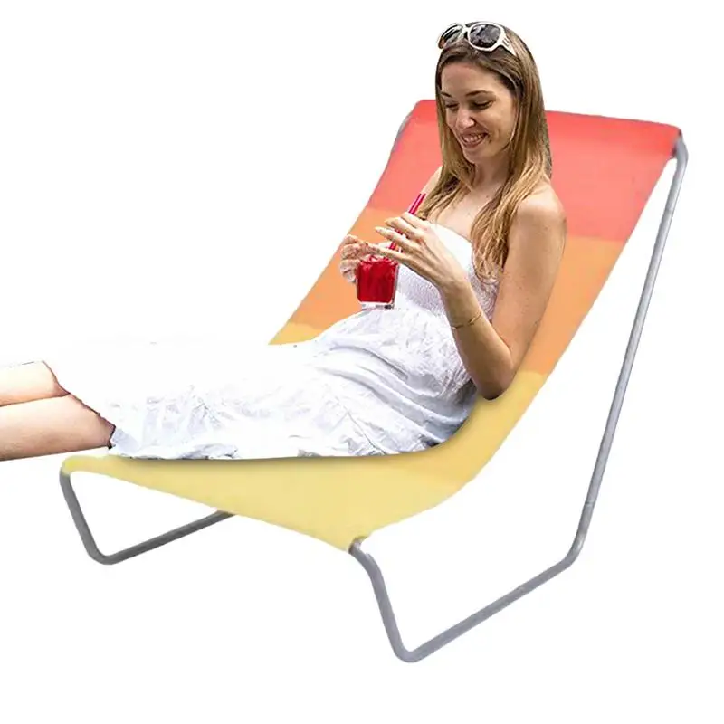 

Folding Lounge Chairs For Outside Beach Folding Lounge Chair Reclining Lounger Adjustable Sun Chair For Sunbathing Tanning