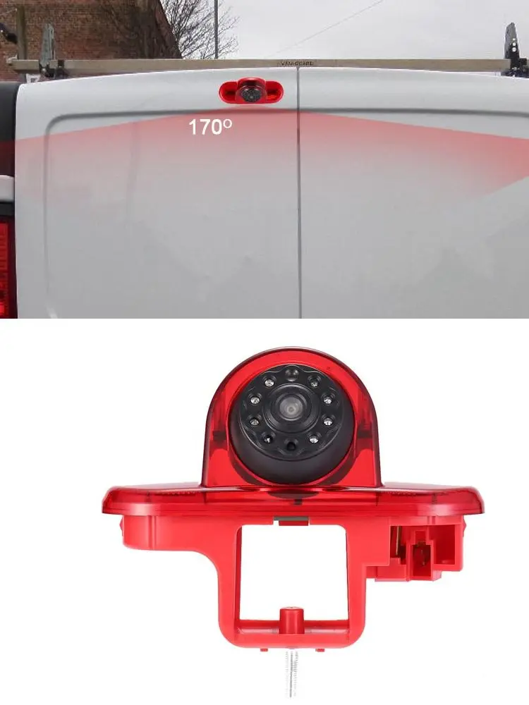 HD Lens Car Rear View Reverse Camera For Opel Vivaro surf concept 2015-2017 Movano X70 BJ 07 Vauxhall Combo 3.Brake Light
