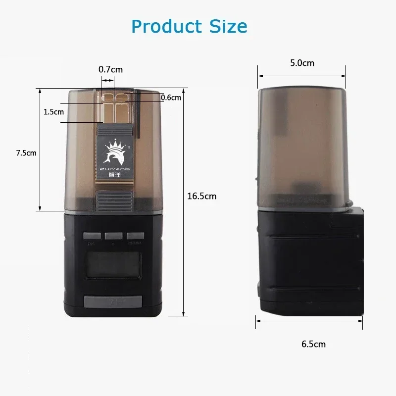 Digital LCD Automatic Aquarium Tank Fish Food Feeder Timer Auto Fish Feeder Fish Tank Pet Feeding Dispenser Food Dispenser