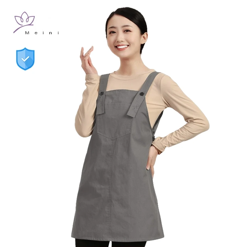 Metal fiber anti-radiation maternity dress electromagnetic radiation protective  television EMR shielding maternity clothes