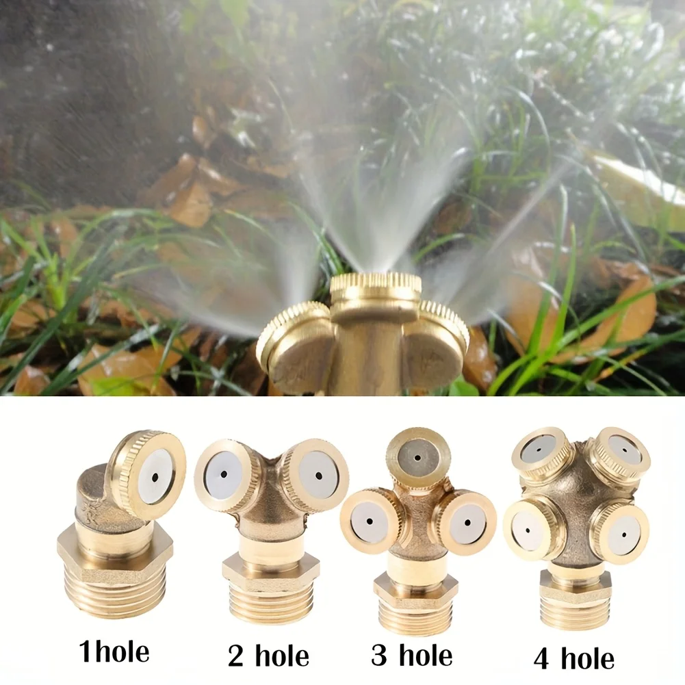 Agricultural Sprayer Accessories, High-Pressure Spray Head, Atomizing Nozzle, Garden Irrigation Spray Head, Water Pipe Connector