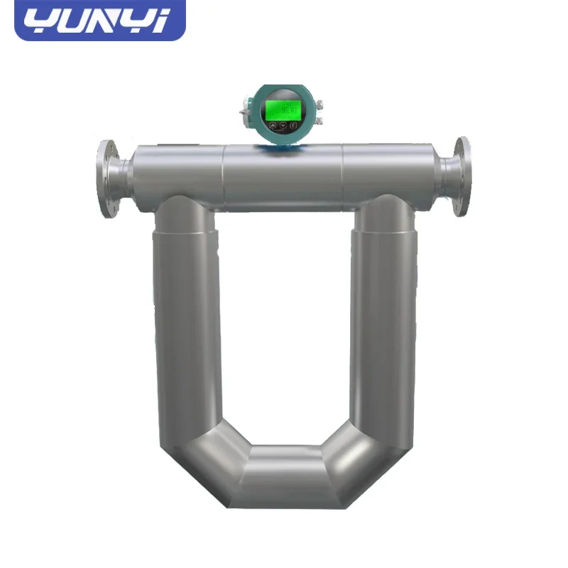 Yunyi Dn 250 Misuratore di portata di massa Corioli antideflagrante Misuratore di portata Micro Motion Elite per la misurazione del flusso di petrolio GPL