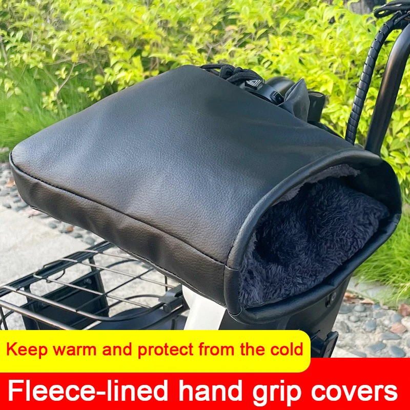 Winter Warmth Preservation Intensification Gloves For Hands Motorcycle Handlebar Muffs Waterproof Cold Weather Gear Bike Hand