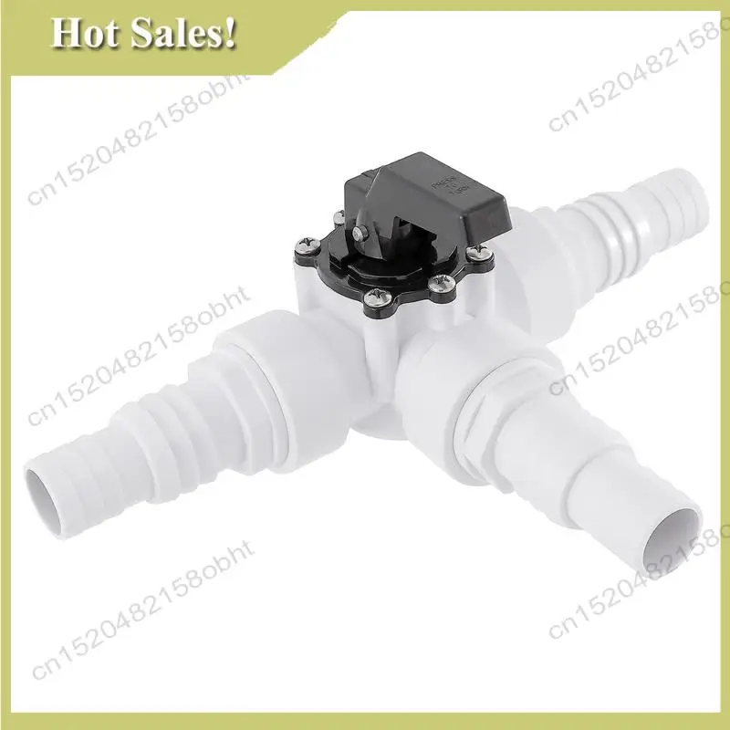 

-PQWN Diverter Valve Kit Swimming Pool Hoses Connection Pump 3-Way Diverter Valve Hut Shut Off Ball Valve Air Pumps Accessories