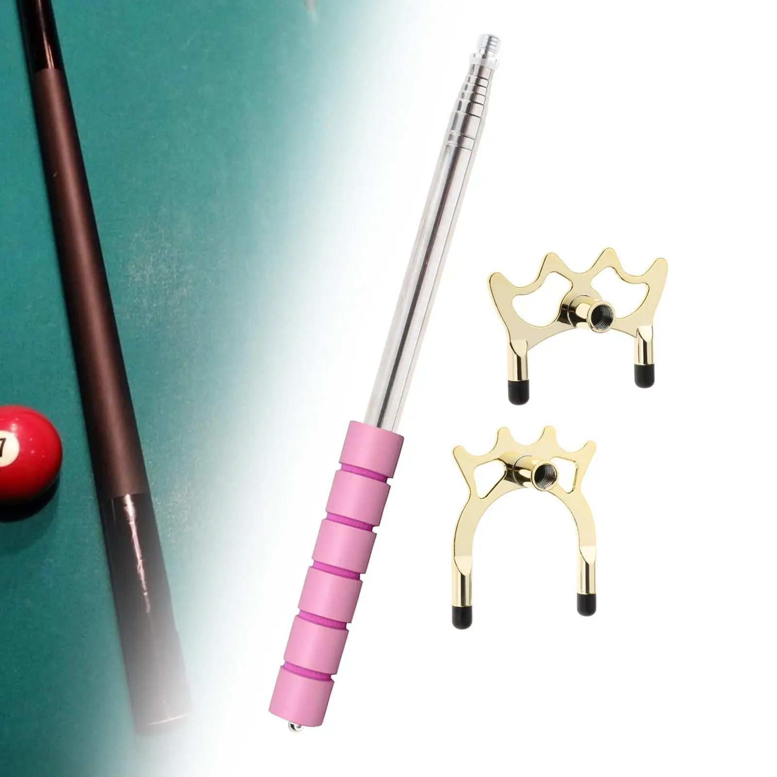 Billiard Cue Stand Telescopic Cue Bridge Pool Cue Accessories Billiards Cue Stand Bridge Cue Bridge Pool Pole Rest